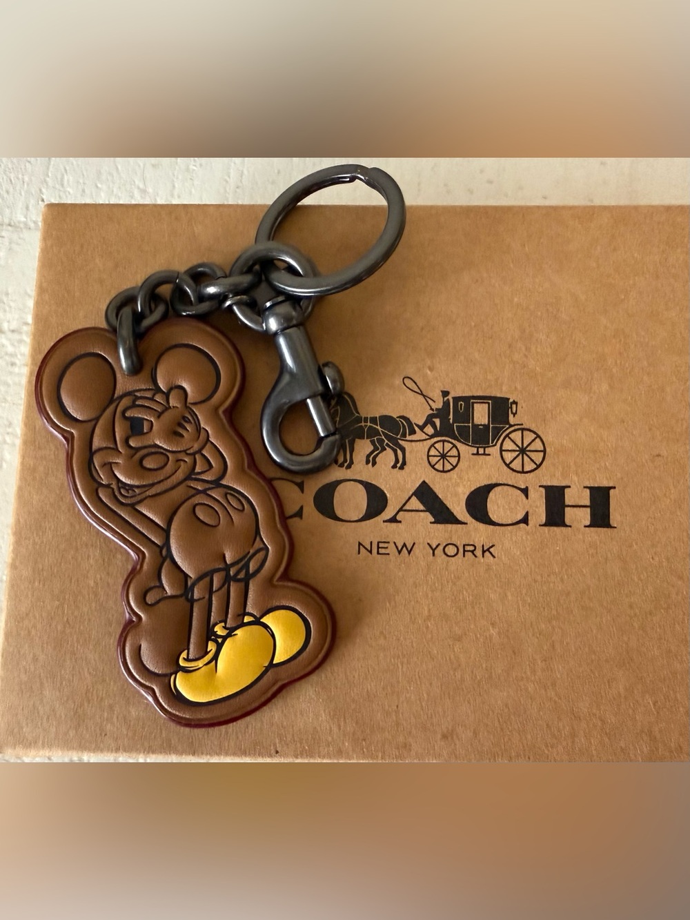 Coach Mickey Mouse Bag Charm